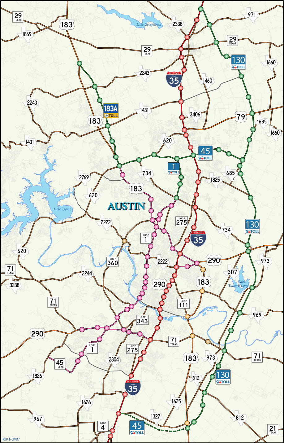 Austin Texas toll Road Map toll Roads In Texas Map Business Ideas 2013