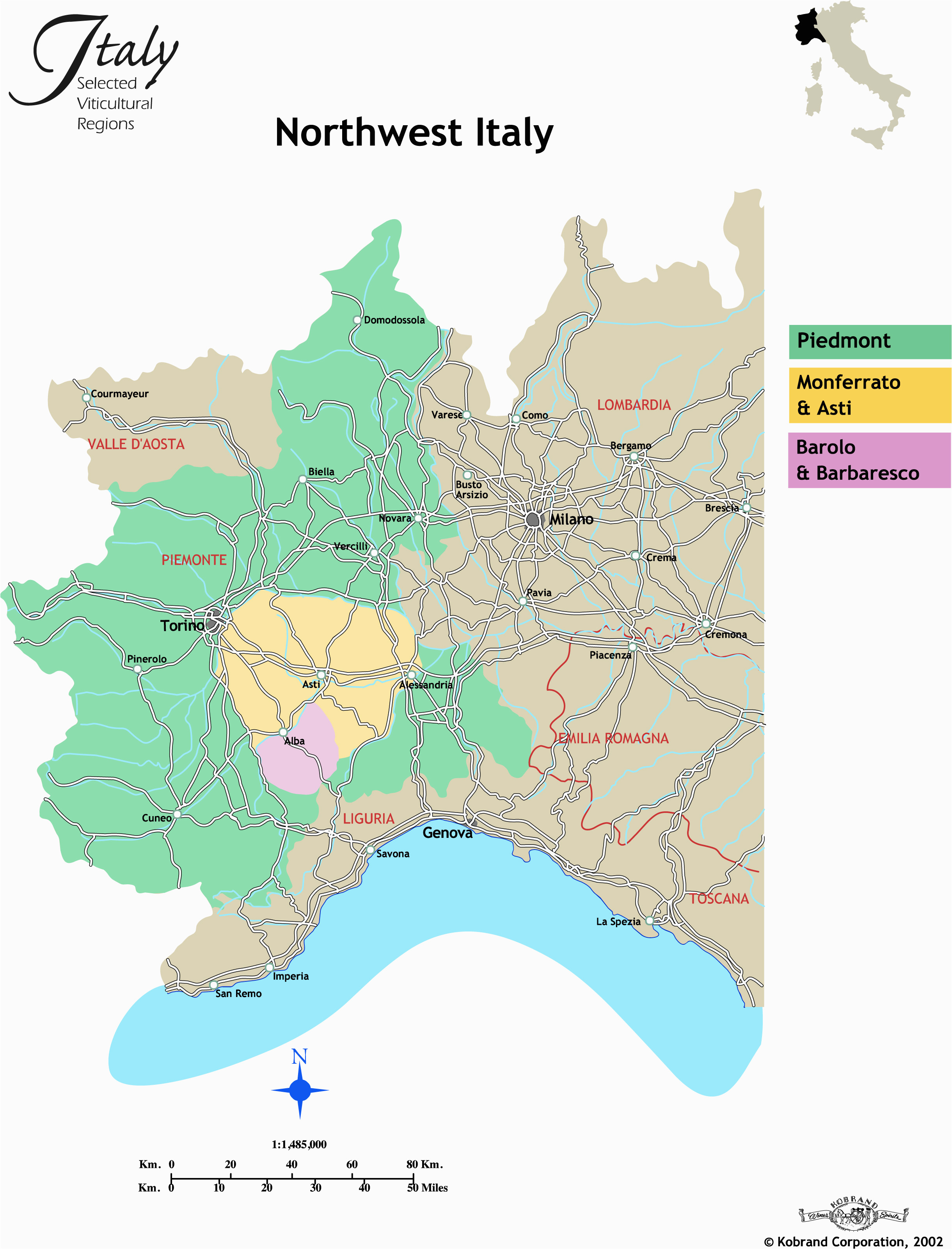 Biella Italy Map Map Of north West Italy