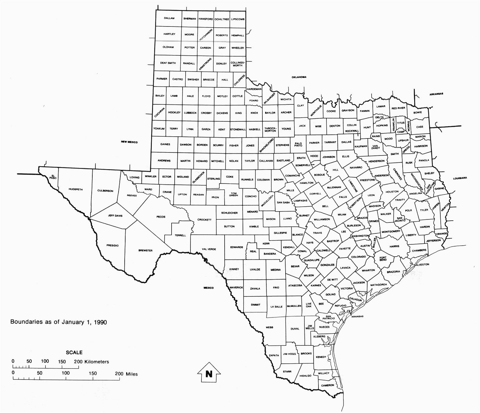 Blank Outline Map Of Texas U S County Outline Maps Perry Castaa Eda Map Collection Ut