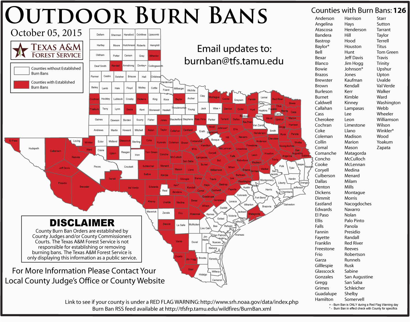 Burn Ban Map Texas Texas County Burn Ban Map Business Ideas 2013