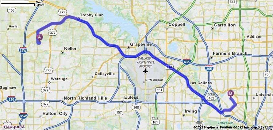 Coppell Texas Map Driving Directions From 4953 Ambrosia Dr fort Worth Texas 76244 to