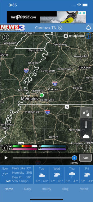 Cordova Tennessee Map Wreg Memphis Weather On the App Store