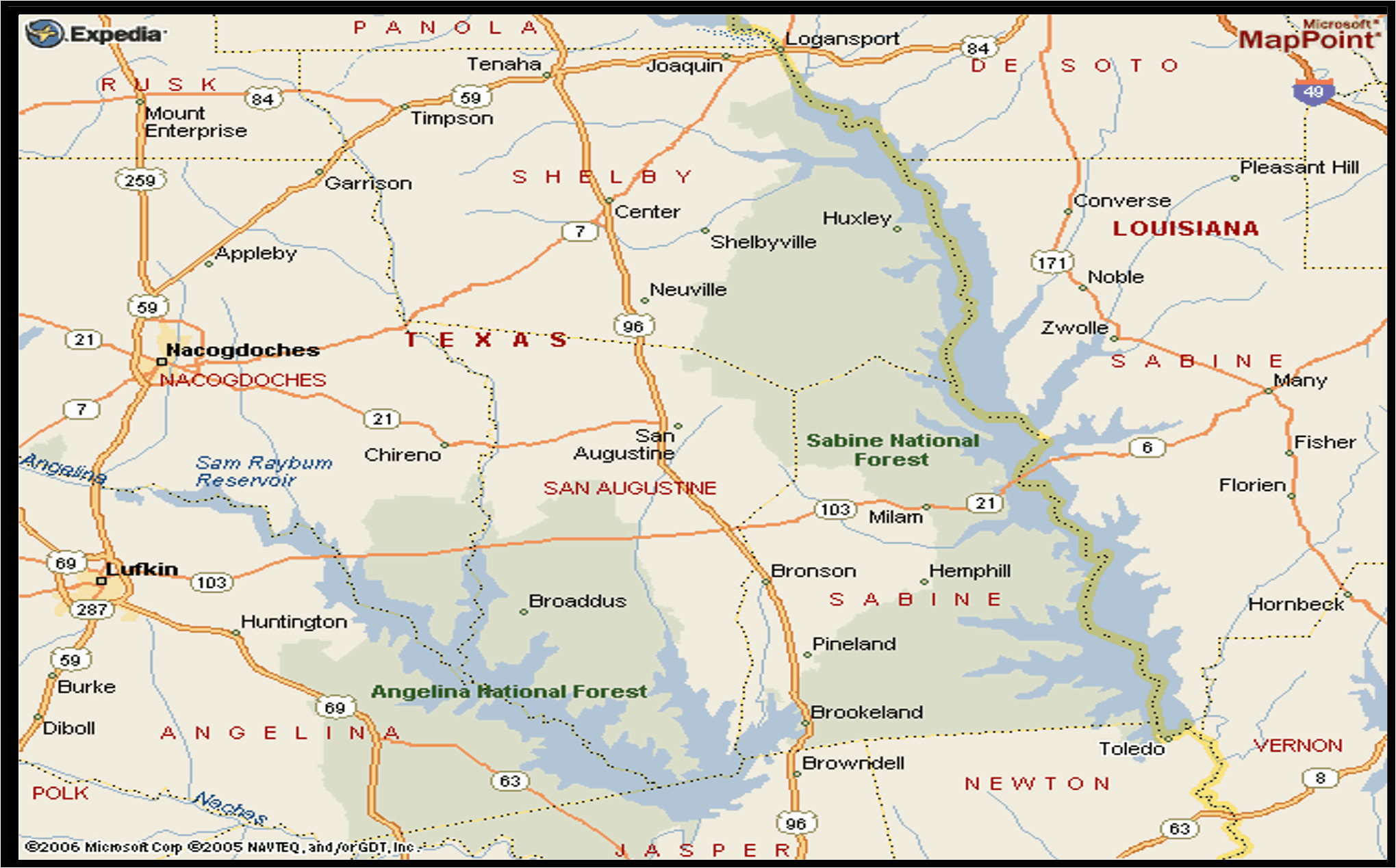 East Texas Lakes Map East Texas Lakes Map Business Ideas 2013