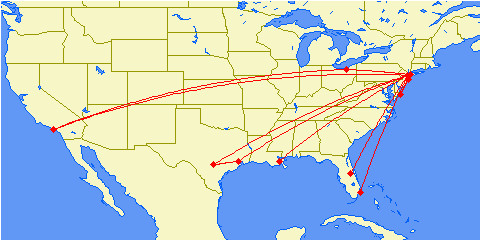 Electra Texas Map Your Lifetime Flights Airliners Net