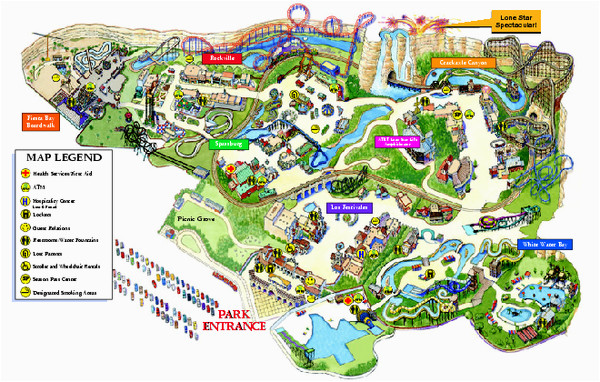 Fiesta Texas San Antonio Map Fiesta Texas San Antonio Map Business Ideas 2013