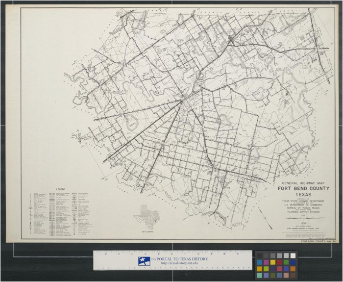 Fort Bend County Texas Map General Highway Map fort Bend County Texas the Portal to Texas
