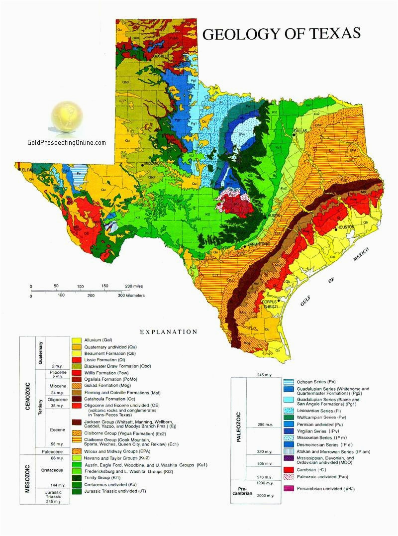 Gold Prospecting In Texas Map Gold In Texas Map Business Ideas 2013