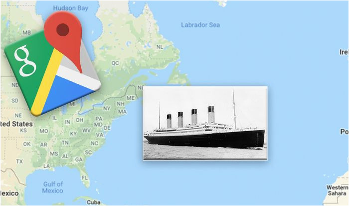 Google Maps Parma Italy Google Maps Exact Location Of the Titanic Wreckage Revealed Ahead