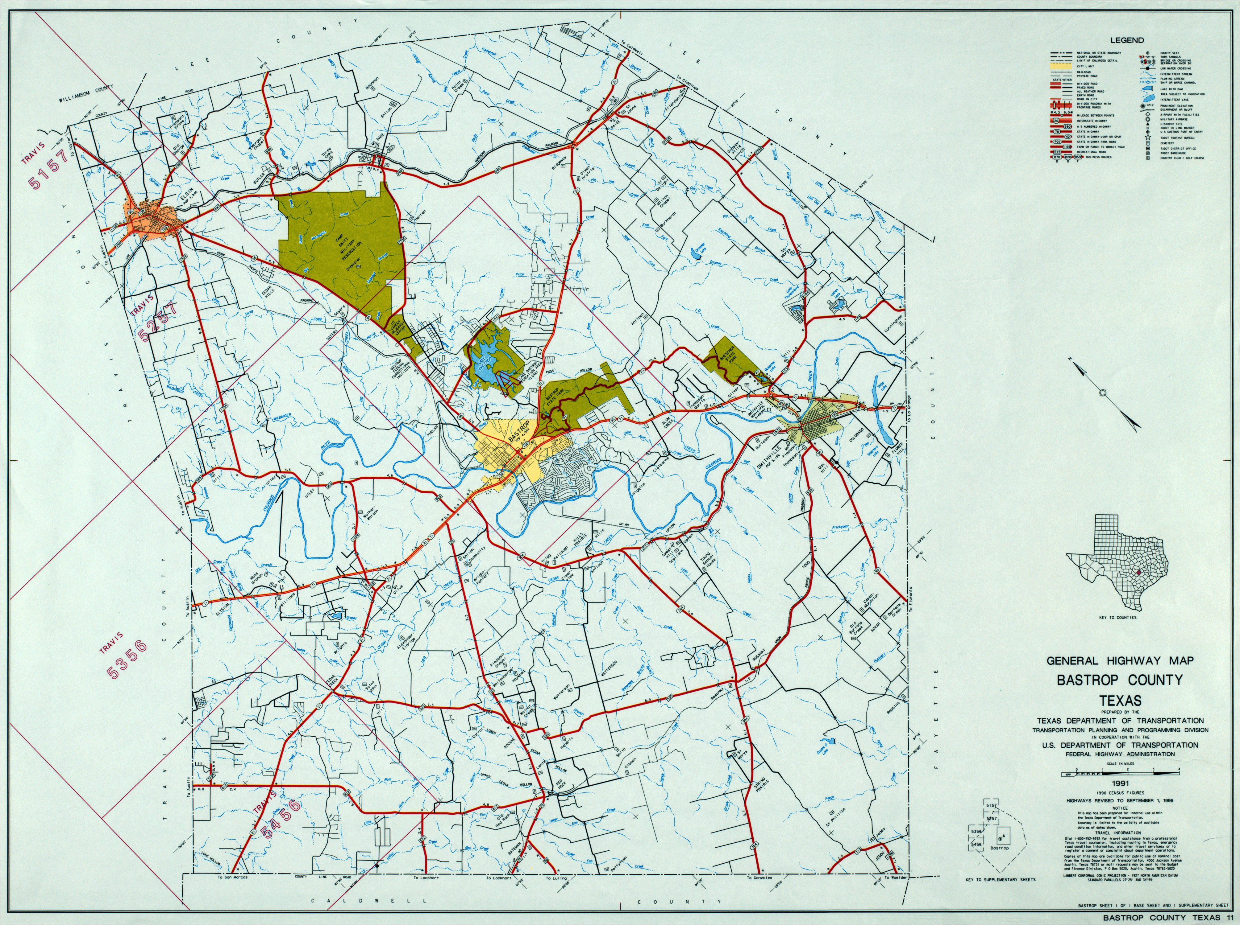 Hays County Map Texas Texas County Highway Maps Browse Perry Castaa Eda Map Collection