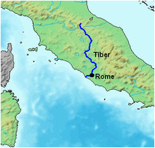 Italy Map with Rivers Tiber Wikipedia