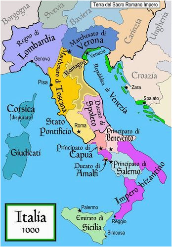 Italy On Map Of Europe Map Of Italy Roman Holiday Italy Map European History southern