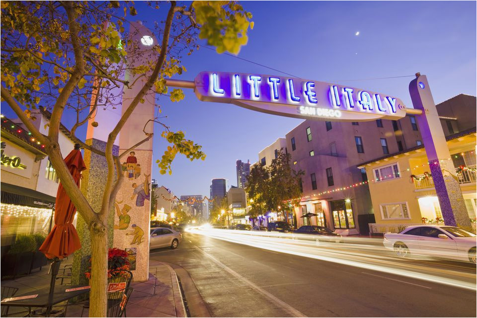 Little Italy San Diego Map What to See and Do In Little Italy San Diego