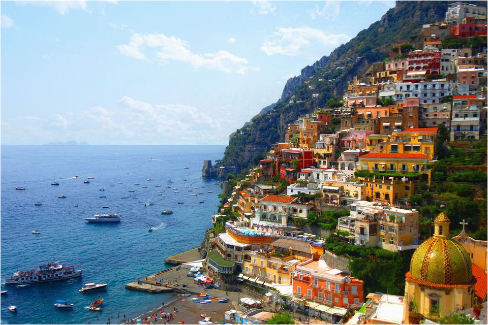 Map Of Amalfi Coast In Italy Amalfi Coast tourist Map and Travel Information