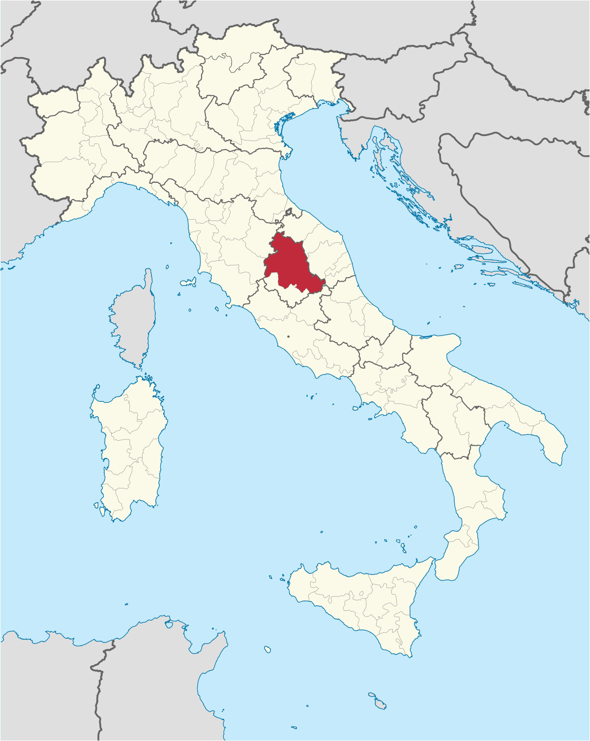 Map Of assisi Italy Provinz Perugia Wikipedia