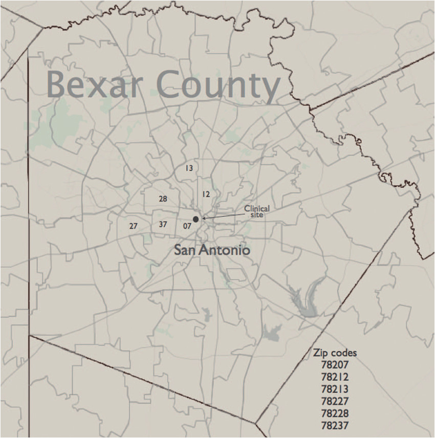 Map Of Bexar County Texas Texpertis Com Map Of Bexar County which Contains the City Of San