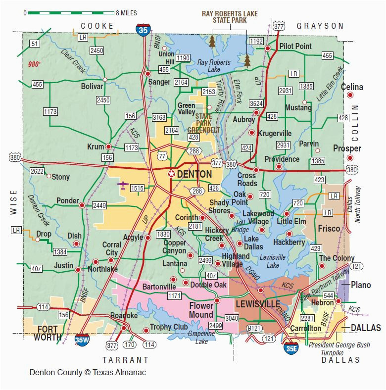 Map Of Denton County Texas Secretmuseum