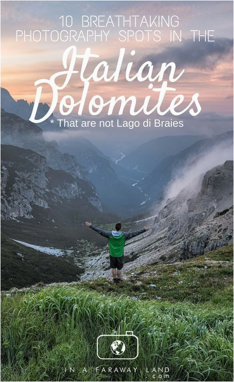 Map Of Dolomites In Italy 10 Alternative Photography Spots to Lago Di Braies In the Italian