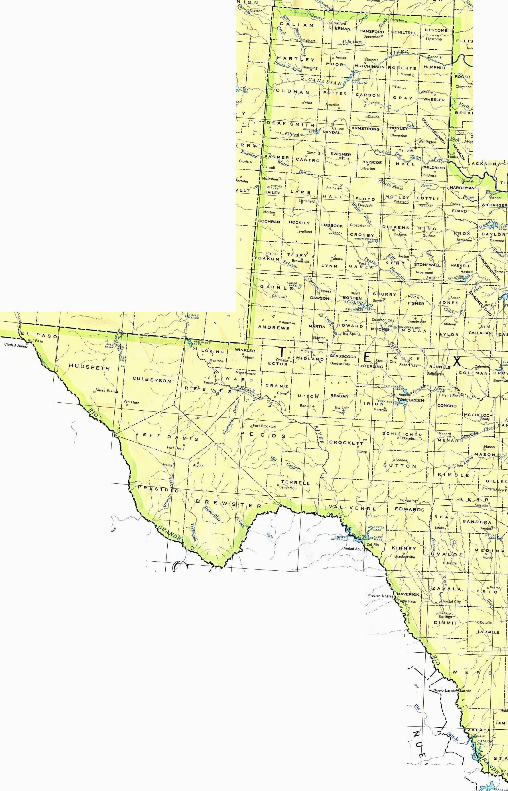 Map Of Hondo Texas Texas Oklahoma Border Map Maplewebandpc Com
