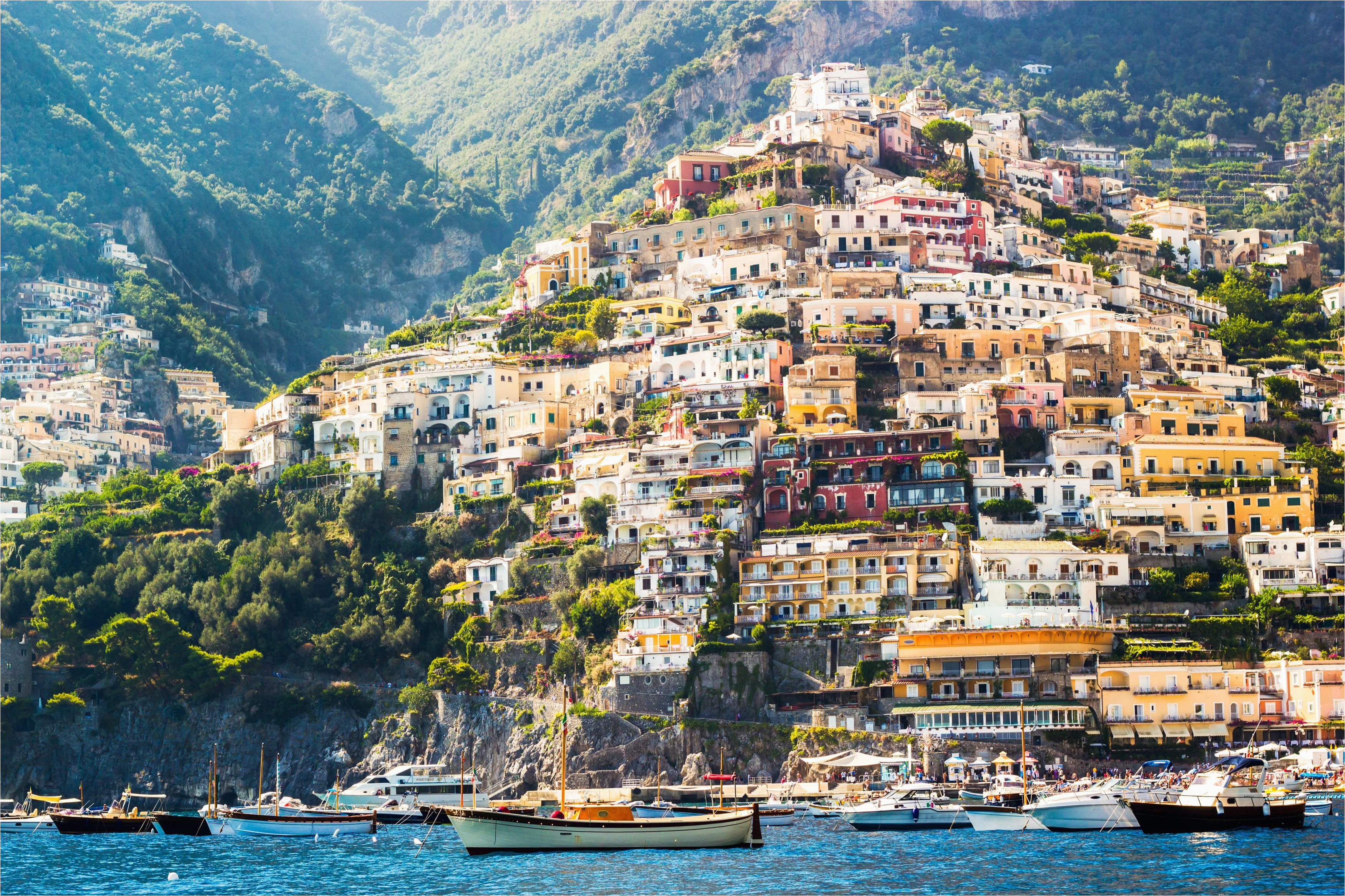 Map Of Italy Positano We Can T Get Over This Colorful View Of Positano Italy Travel