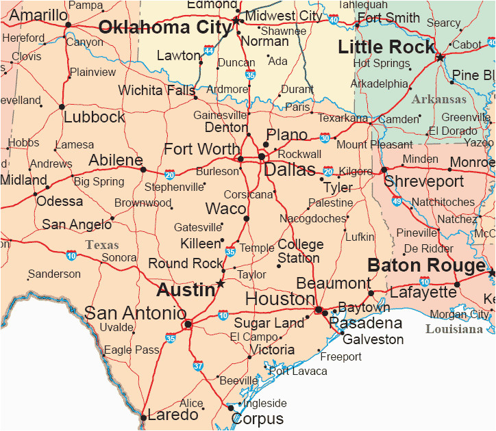 Map Of Louisiana and Texas with Cities Texas Louisiana Border Map Business Ideas 2013