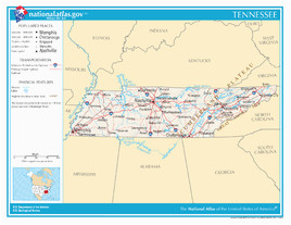 Map Of Missouri and Tennessee Tennessee Wikipedia