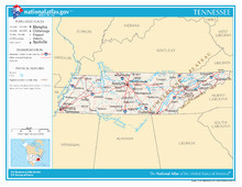 Map Of northeast Tennessee Outline Of Tennessee Wikipedia