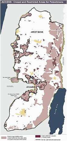 Map Of Palestine Texas israeli Occupation Of the West Bank Wikipedia