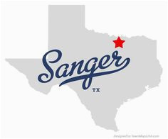 Map Of Sanger Texas 16 Best Sanger Texas Images Sanger Texas Appliance Packages Art