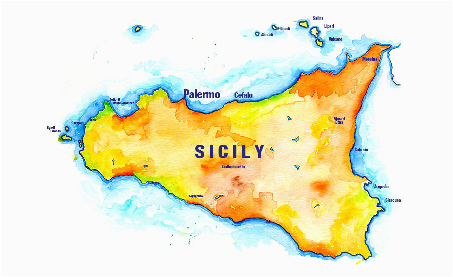 Map Of Sicily Italy towns Sicily Sketch Journal Sketches From Sicily Italy