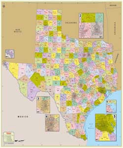 Map Of Texas area Codes Texas County Map List Of Counties In Texas Tx