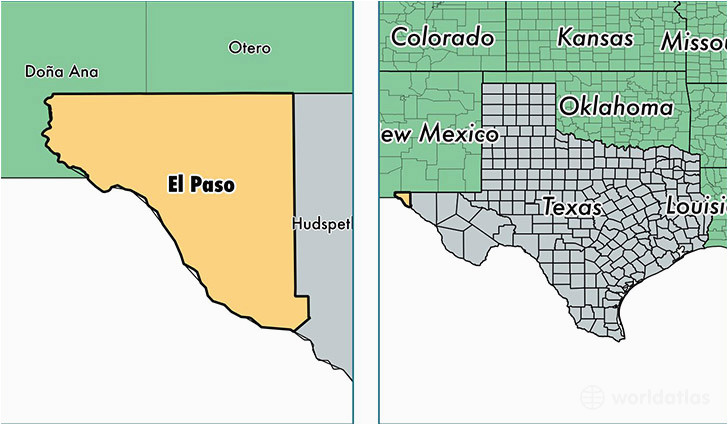 Map Of Texas Showing El Paso where is El Paso Texas On the Map Business Ideas 2013