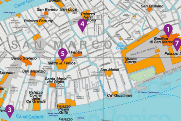 Map Of Venice Italy area Home Page where Venice