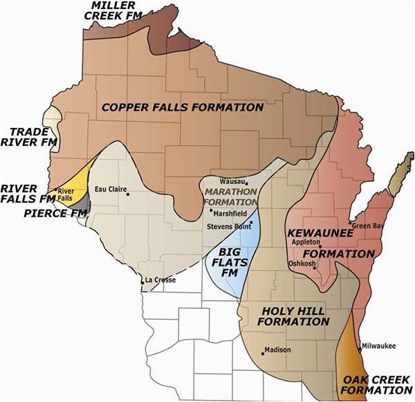 Map Of Wisconsin and Minnesota Map Glacial formations In Wisconsin Ideas In 2019 norway Camping