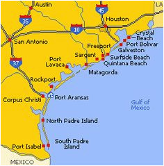 Matagorda Texas Map  secretmuseum