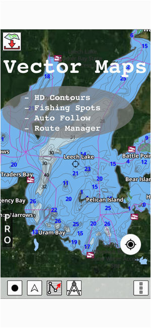 Minnesota Lake Depth Maps I Boating Marine Charts Gps On the App Store