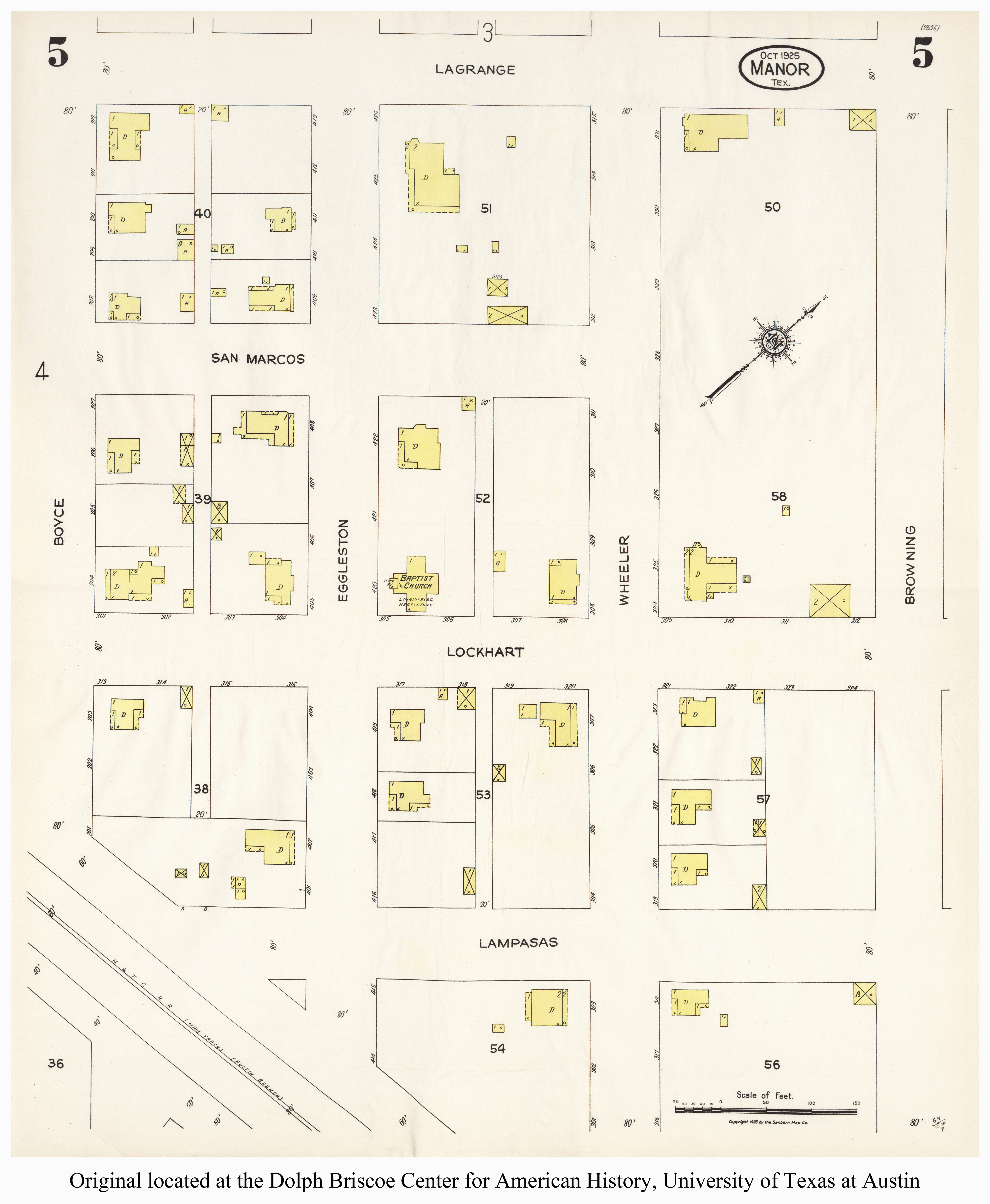 Mount Vernon Texas Map Sanborn Maps Of Texas Perry Castaa Eda Map Collection Ut Library