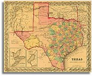 Old Texas Maps for Sale Texas Historical Maps