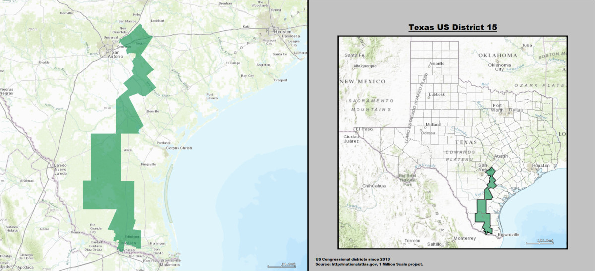 Pharr Texas Map Texas S 15th Congressional District Wikipedia