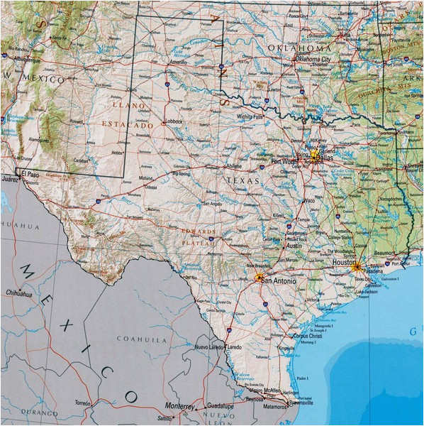 Road Map Of Texas and New Mexico Map Of New Mexico and Texas Beautiful Map Of New Mexico Cities New