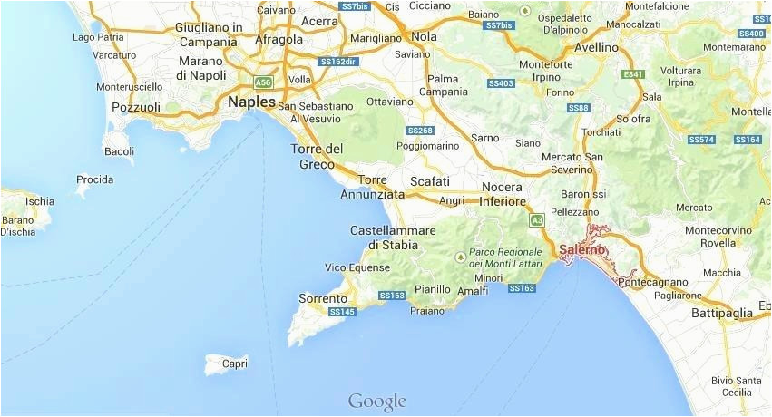 Salerno Port Italy Map Port Cruise Salerno Map Italy Ricenbeans Co