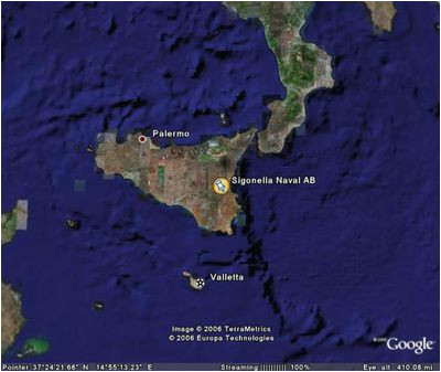 Sigonella Italy Map Naval Air Station Sigonella Installation Overview