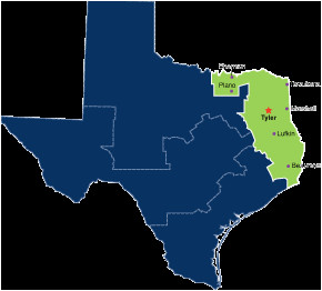 Southern District Of Texas Map U S Marshals Service area Of Service Eastern District Of Texas