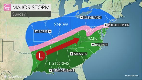 Temperature Map Of Texas Snow to Sweep Along I 70 Corridor Of Central Us Paving the Way for A