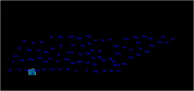 Tennessee County formation Map Old Historical City County and State Maps Of Tennessee