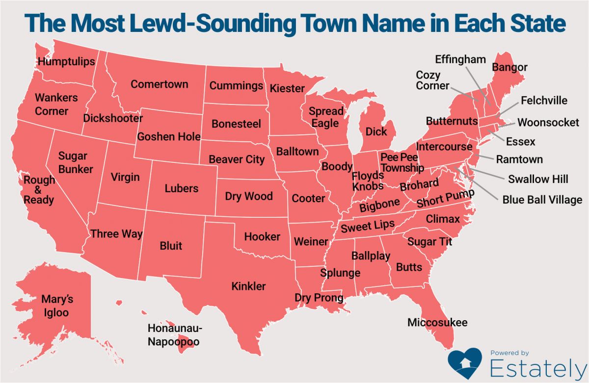 Tennessee Dry Counties Map the Complete List Of Lewd sounding town