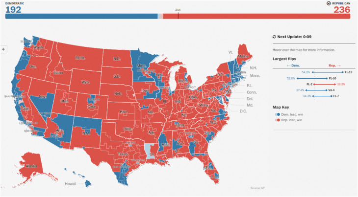 Tennessee Political Map Political Maps Maps Of Political Trends Election Results