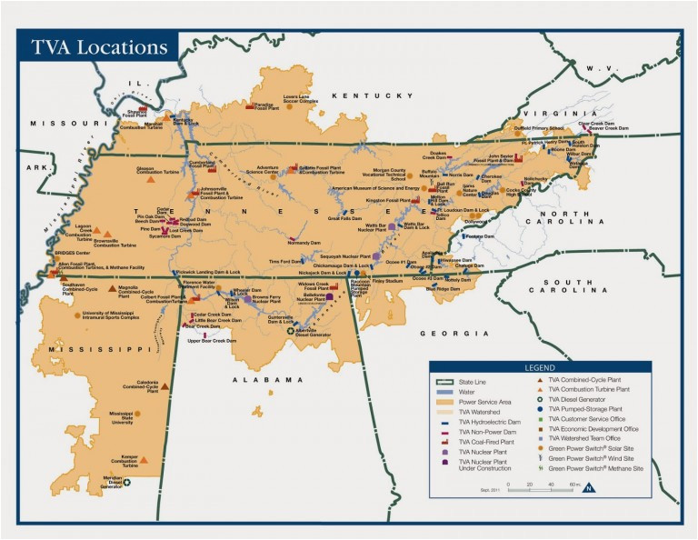 Tennessee Valley Authority Map | secretmuseum