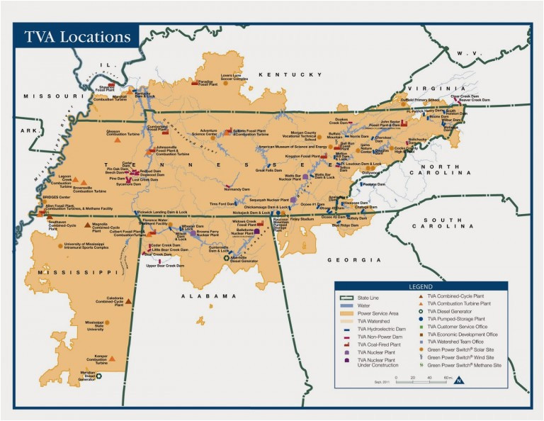 Tennessee Valley Authority Map How A Green Tennessee Valley Authority Could Lead A Green New Deal