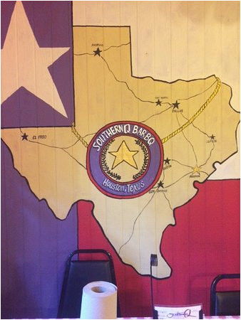 Texas Bbq Map Love the Texas Decor Picture Of southernq Bbq Catering Houston