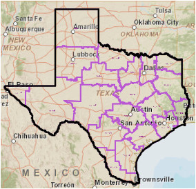 Texas Education Regions Map Texas School District Maps Business Ideas 2013